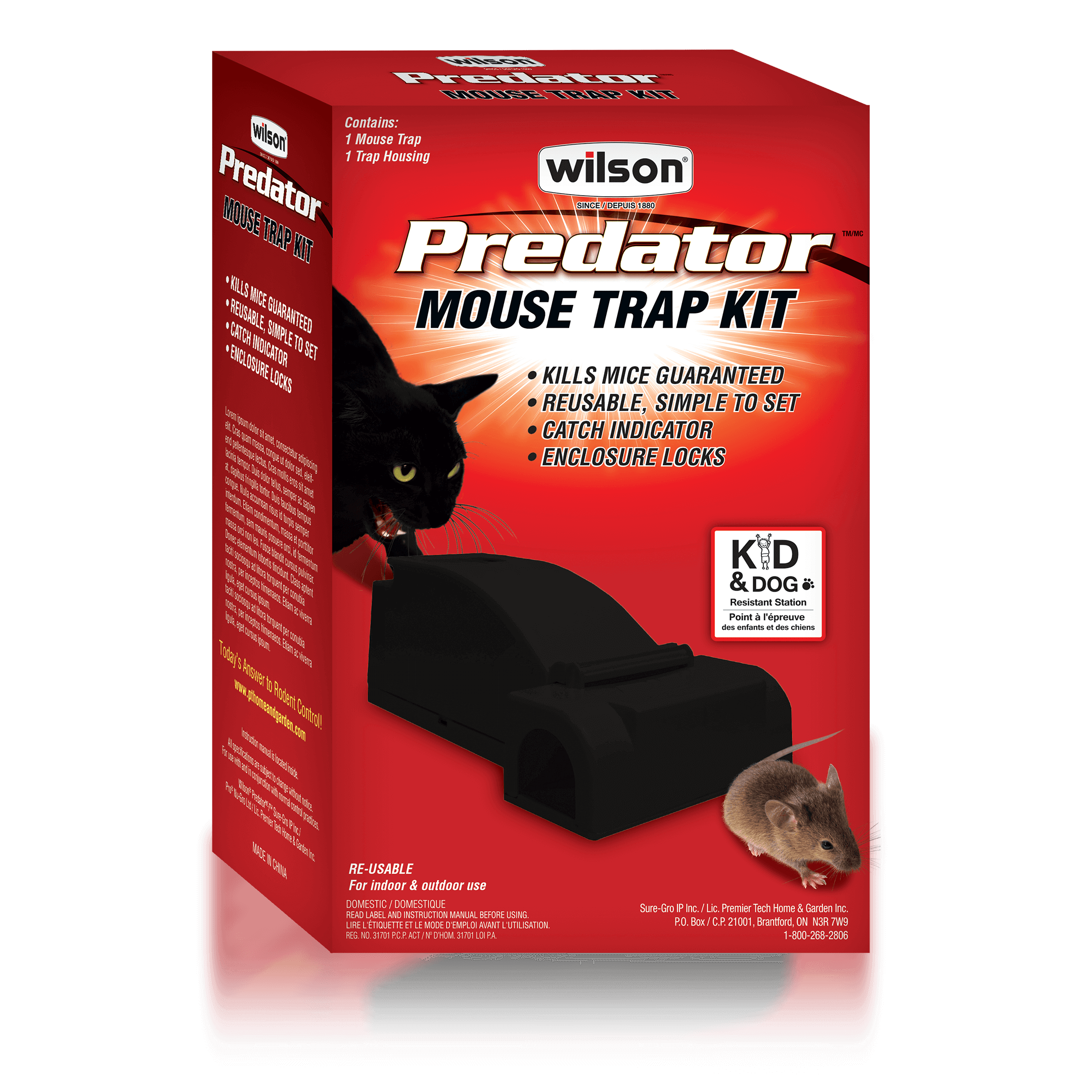 PREDATOR® Mouse Trap Kit